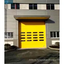 Rapid PVC Fabric Huge Stacking Roll Up Door